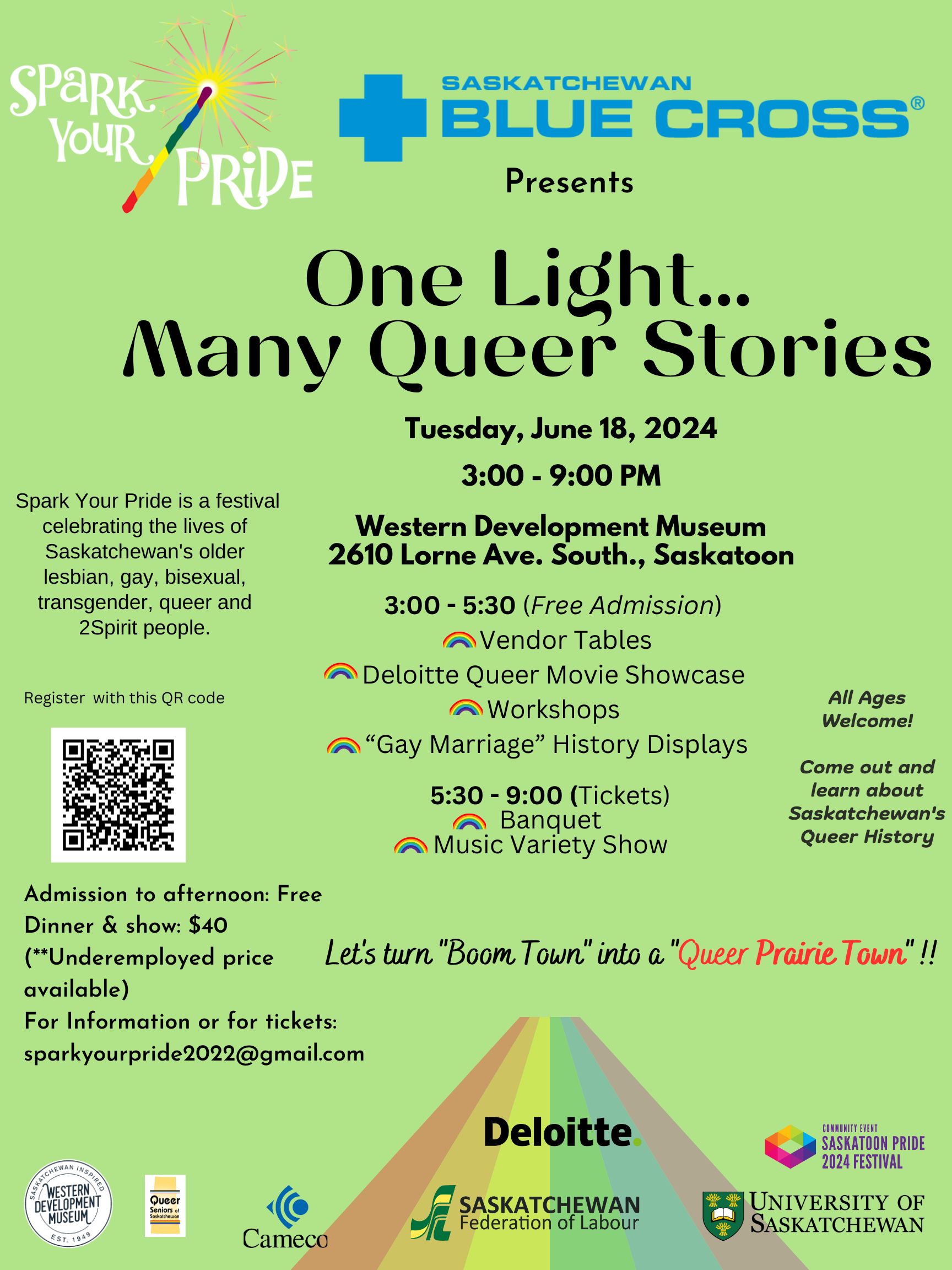 Image of the poster for Spark Your Pride