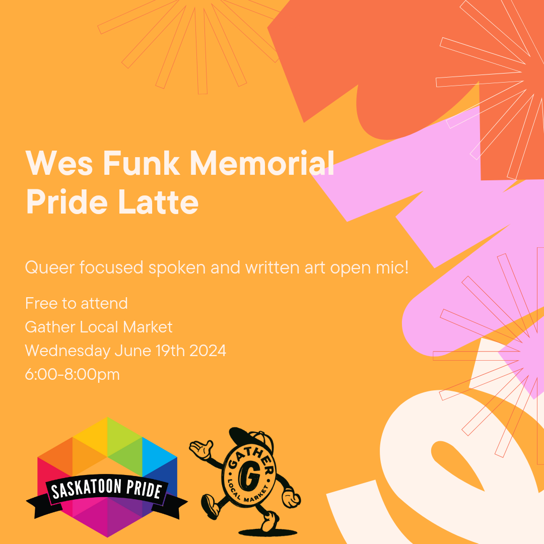 Poster for Wes Funk Memorial Pride Latte
