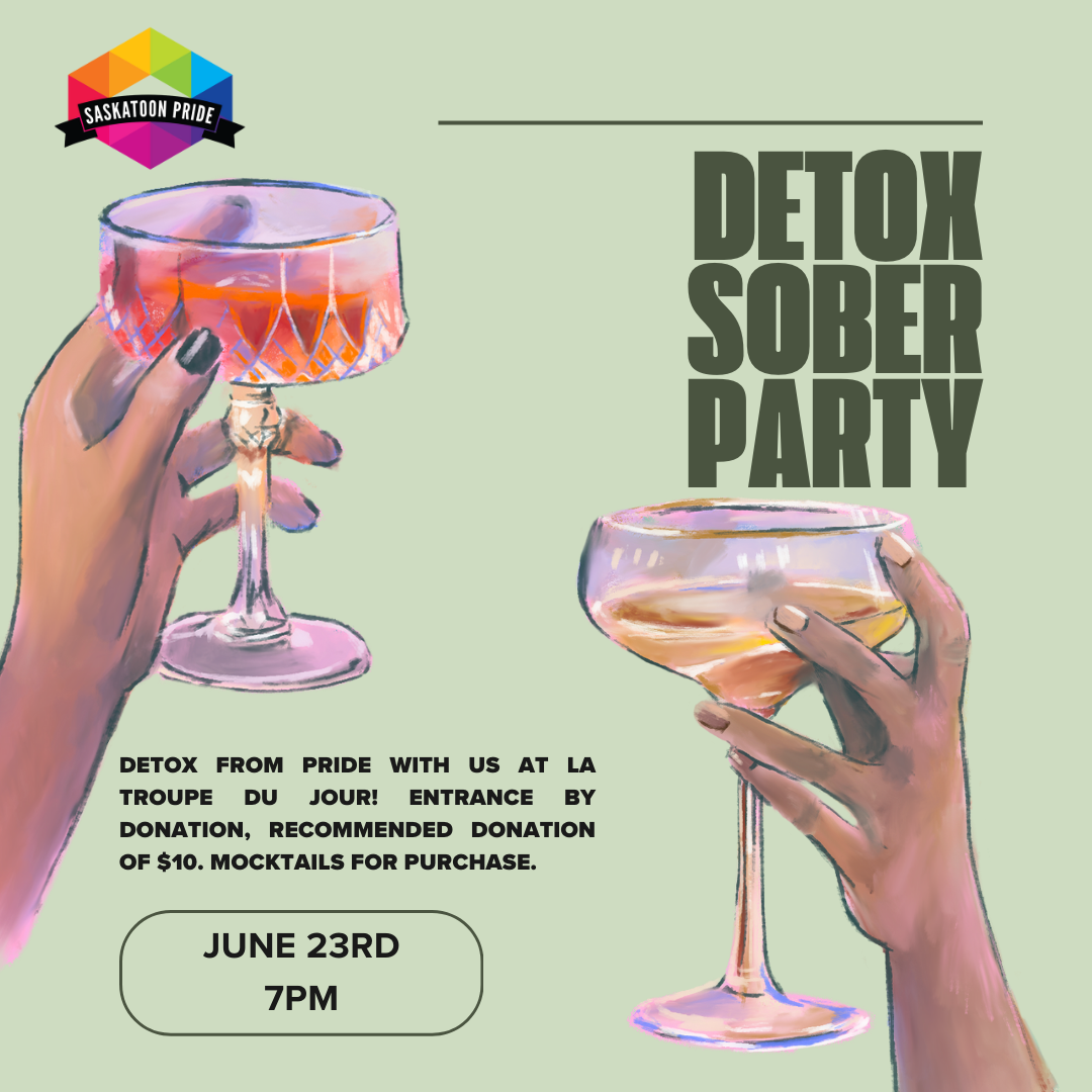 Poster for Detox-Sober Party