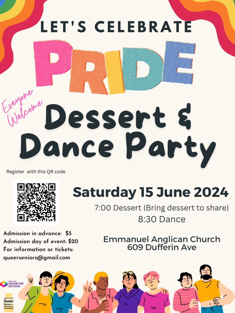 Poster for Pride Dessert and Dance Party